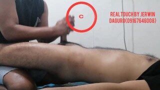 Pinoy hairy twink first lingam expirience (Realtouch Lingamist)