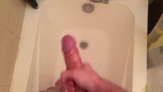 Hard Fat Cock Cums – Moaning And Shaking
