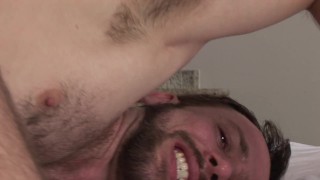 Two horny bears can’t wait to fuck each other